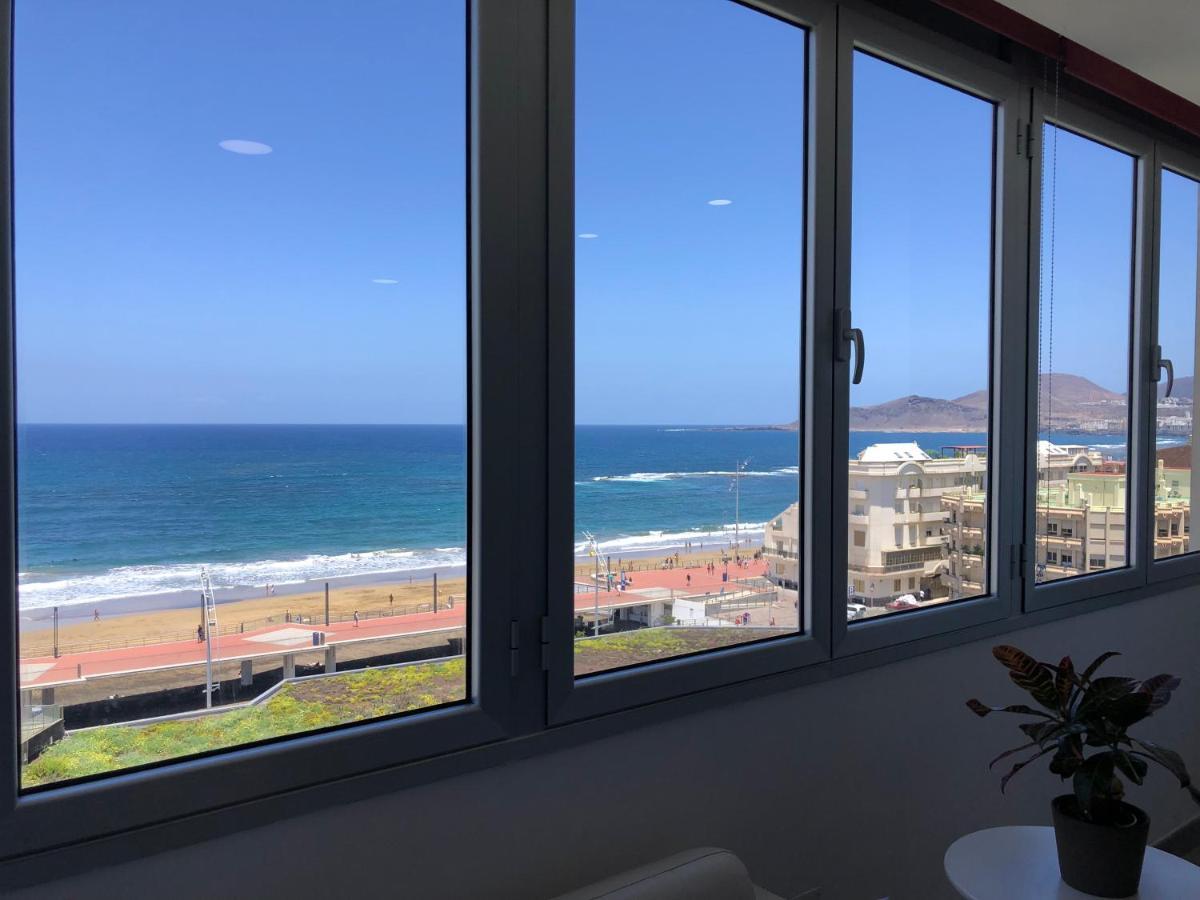 Vistas Mar Playa Las Canteras Primera Linea Wifi Las Palmas de Gran Canaria Exteriér fotografie